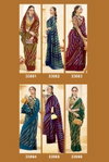 Vyanjana Vol 14 By Vallabhi Prints Shimmer Georgette With  Leheriya Print Saree Online Wholesale